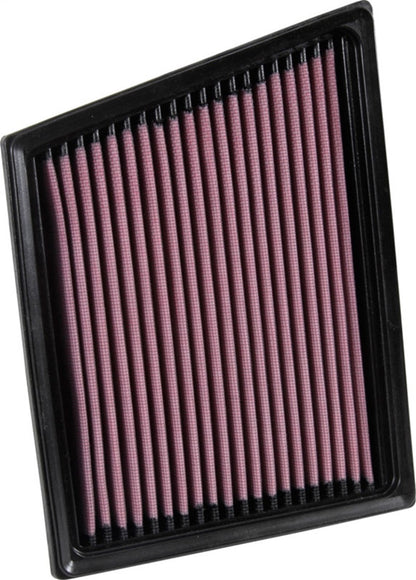 K&N Engineering High-Flow Replacement Air Filter for 2015-2017 Jaguar XF and F-Pace V6-3.0L