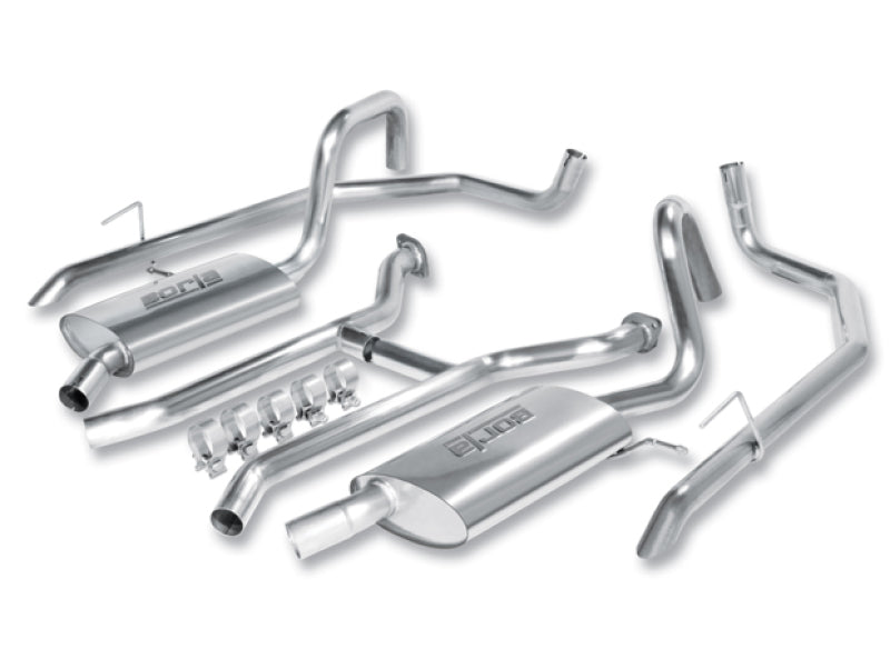 Borla 03-11 Ford Crown Victoria Touring Cat-Back Exhaust System with H-Pipe - 4.6L V8