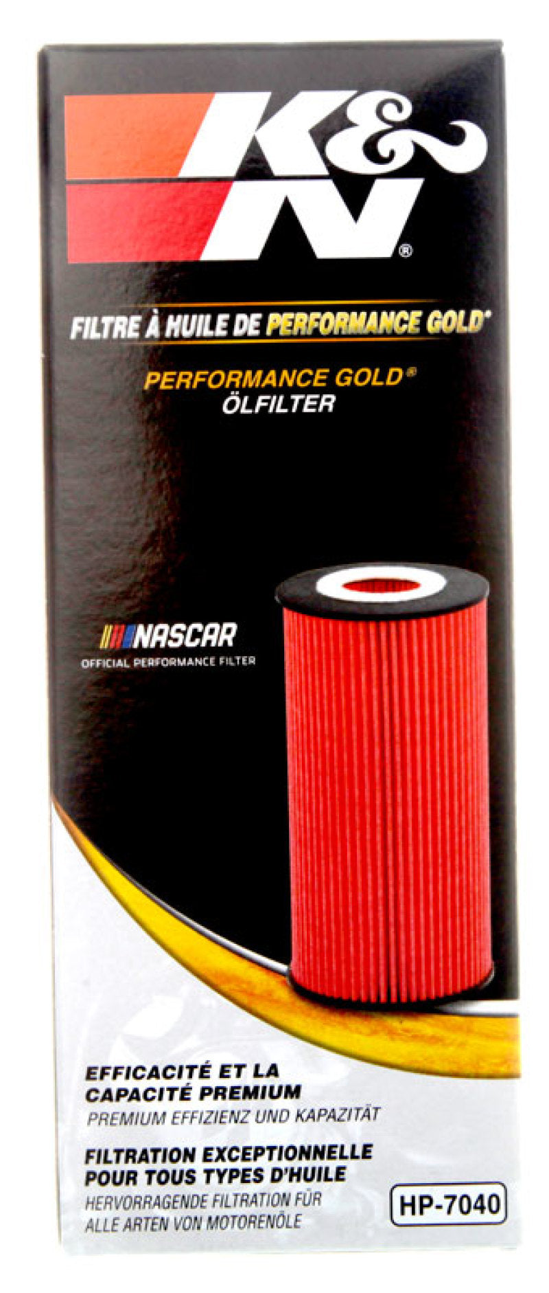 K&N Engineering HP-7040 Cartridge Oil Filter for Mercedes-Benz C300, C350, and GLK350 Models