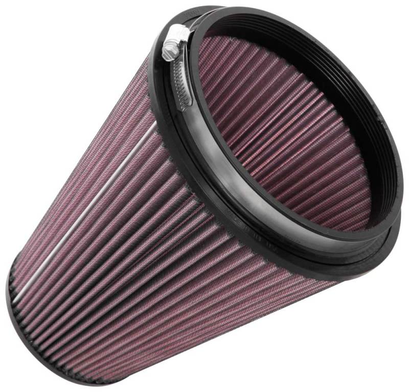 K&N Universal Clamp-On Air Filter 6-inch Flange, 7.5-inch Body for Chevrolet and GMC Vehicles