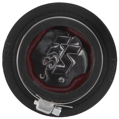 K&N Engineering 62-1480 Chrome Finish Rubber Base Crankcase Vent Filter with 1.75-inch Flange