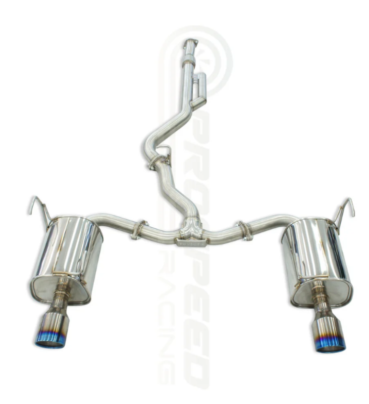 Invidia Subaru WRX VN 22+ Wagon Q300 Cat Back Exhaust with Titanium Rolled Tips - Part HS22SVGQD1RT