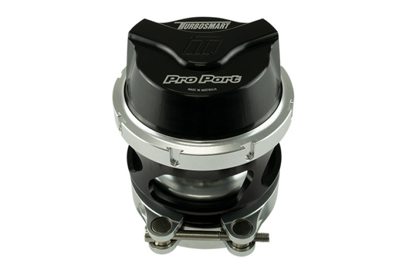 Turbosmart GenV 54mm ProPort Universal Blow Off Valve - Black for Enhanced Turbo Performance