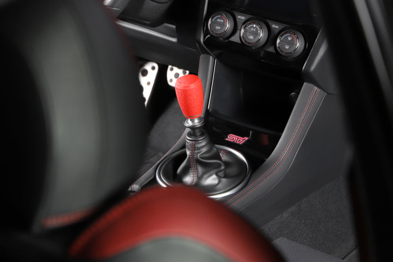 GrimmSpeed Stainless Steel Shift Knob for Subaru 5 & 6 Speed Manual Transmission - Red