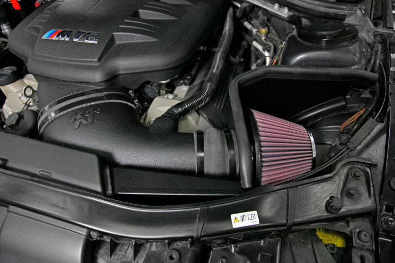 K&N Engineering 63-1116 High-Flow Cold Air Intake System for 2008-2013 BMW M3 4.0L V8