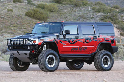 Fabtech 03-05 Hummer H2 4WD Performance Lift System with Shocks – 6 Inch Lift for Factory Air Bags
