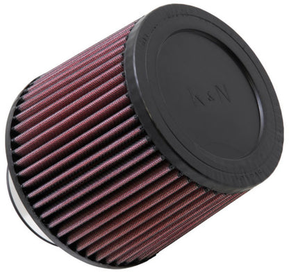 K&N Universal Rubber Air Filter with 3-inch Flange for Audi A4, A5, A6 and Dodge Caliber