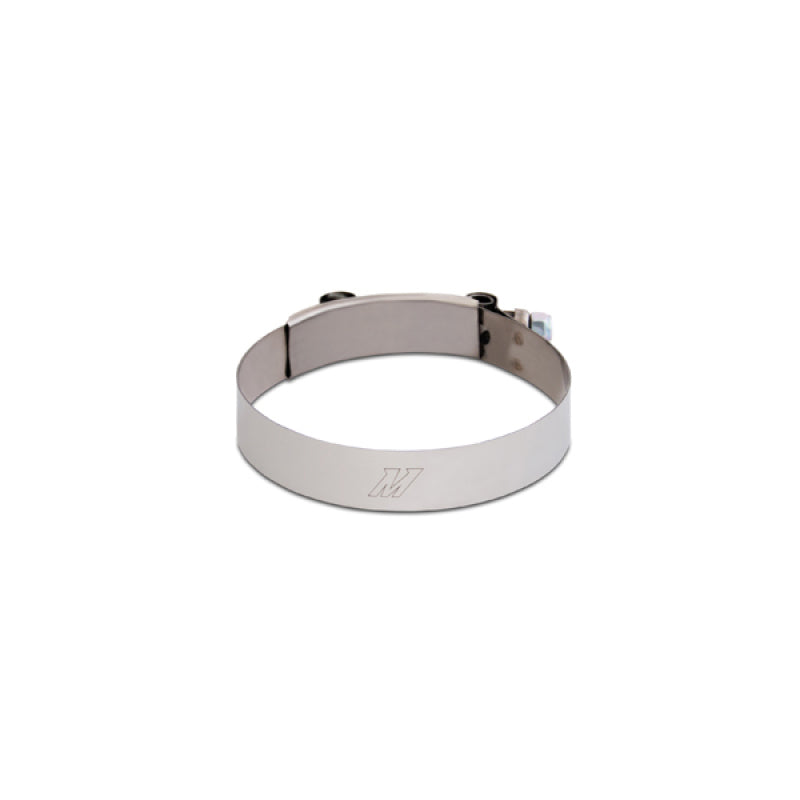 Mishimoto 3 Inch Stainless Steel T-Bolt Clamp - Heavy-Duty Hose Clamp for Automotive Applications