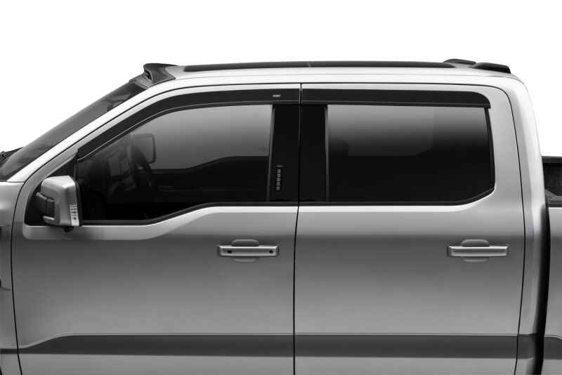 Husky Liners 15-24 Ford F-150 (Incl. Raptor/Lightning) Ventvisor Low Profile (4pc) - Smoke