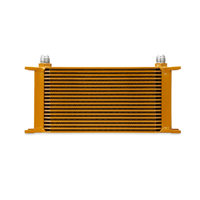 Mishimoto Universal 19 Row Oil Cooler - Gold for Ford Mustang (2018-2021)