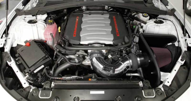 K&N Engineering 69-4534TP Cold Air Intake System for Chevrolet Camaro SS 6.2L V8