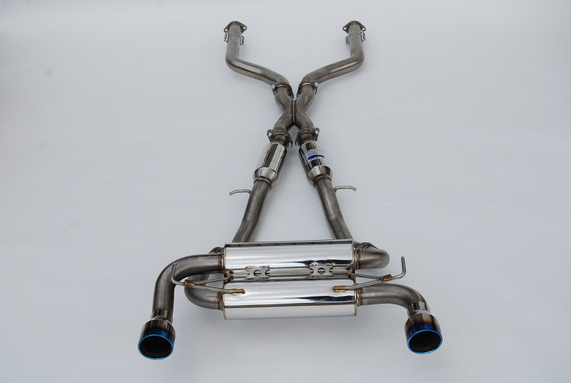 Invidia Gemini 70mm Cat Back Exhaust System for 2022+ Nissan Z with Rolled Titanium Tips