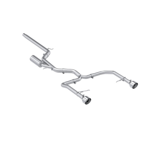 MBRP Armor Pro Series Cat Back Exhaust System for Volkswagen Jetta GLI – 3 Inch Diameter with Dual Rear Exit and 5 Inch Tips