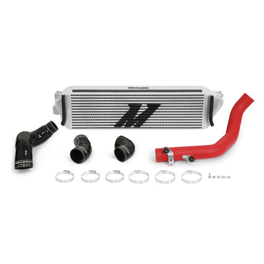 Mishimoto 2017-2021 Honda Civic Type R Intercooler Kit - Silver Intercooler with Red Piping