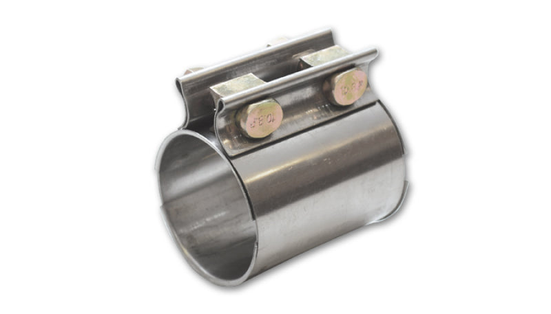 Vibrant TC Series Heavy Duty Stainless Steel Exhaust Sleeve Butt Joint Clamp for 2.75-inch Tubing - Part Number 1176