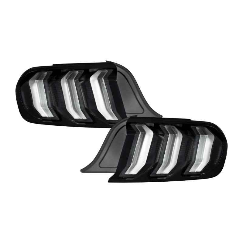 Form Lighting 2015-2023 Ford Mustang LED Tail Lights Smoke (Pair)