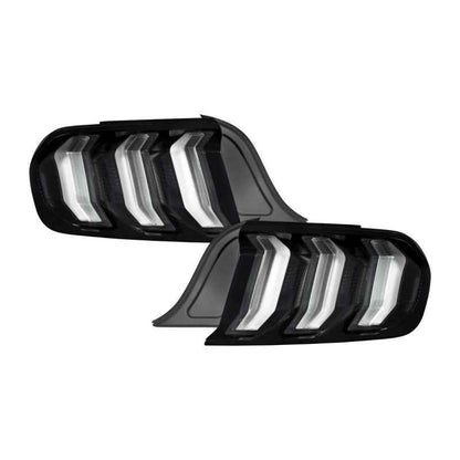 Form Lighting 2015-2023 Ford Mustang LED Tail Lights Smoke (Pair)