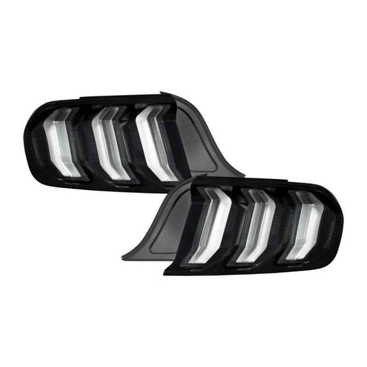 Form Lighting 2015-2023 Ford Mustang LED Tail Lights Smoke (Pair)