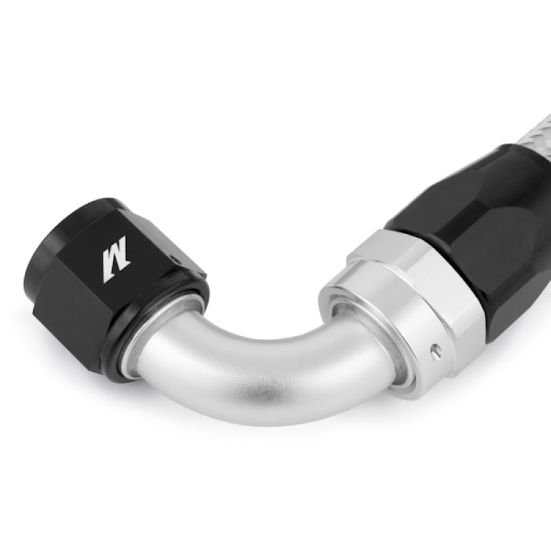 Mishimoto 3 ft Stainless Steel Braided Hose with -10AN Fittings for Automotive Applications
