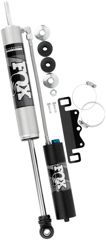 FOX Performance Series Remote Reservoir Adjustable Front Shocks for 2017 Ford F-250/F-350 with 0-1.5 inch Lift - Part #985-26-161