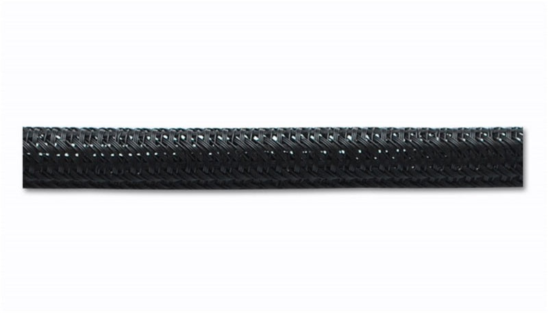Vibrant 1/4 inch O.D. Flexible Split Sleeving – 10 ft Black for Automotive Wiring and Hoses
