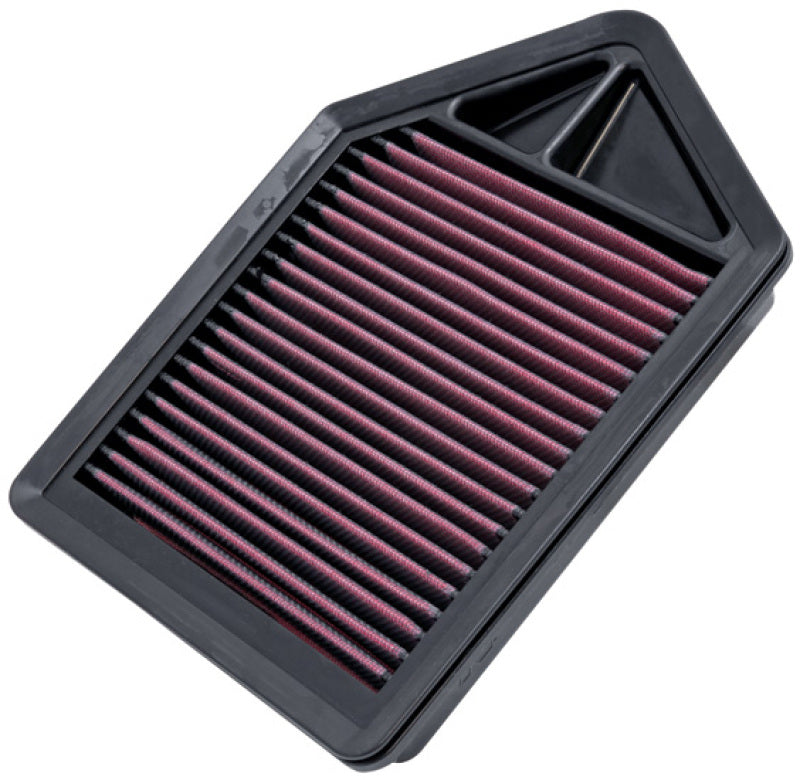 K&N Engineering 33-2437 High-Flow Reusable Air Filter for Honda CR-V 2.4L-L4