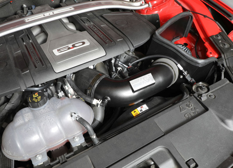 K&N Engineering Blackhawk Induction Cold Air Intake Kit for 2018-2022 Ford Mustang GT V8 5.0L