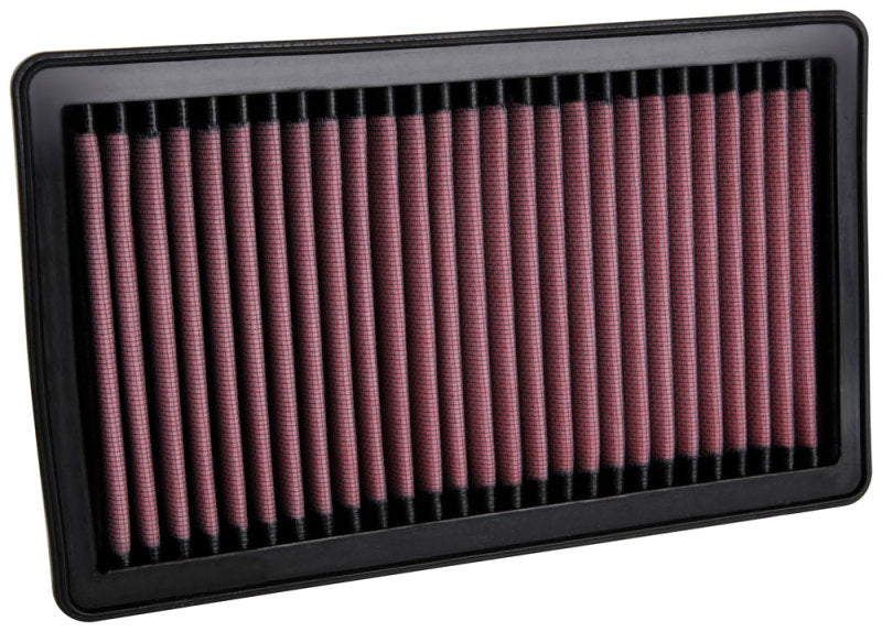 K&N Engineering 33-5106 High-Flow Reusable Air Filter for 2020-2021 Jeep Wrangler and Gladiator V6-3.0L Diesel