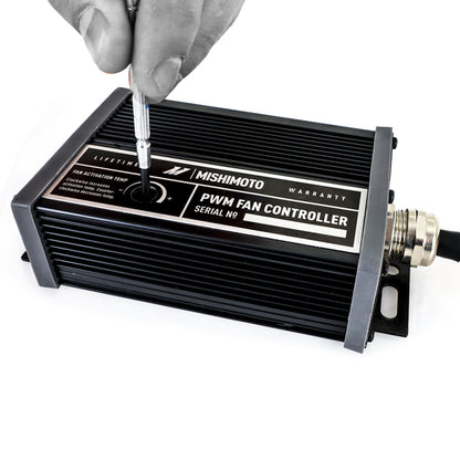 Mishimoto Pulse-Width Modulated Fan Controller MMFAN-PWM-UBK for Precise Engine Cooling