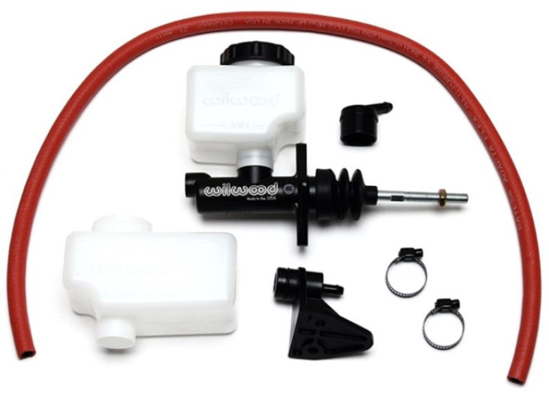 Wilwood Short Remote Master Cylinder Kit 3/4 inch Bore with 3/8-24 Banjo Outlet - Part 260-13619