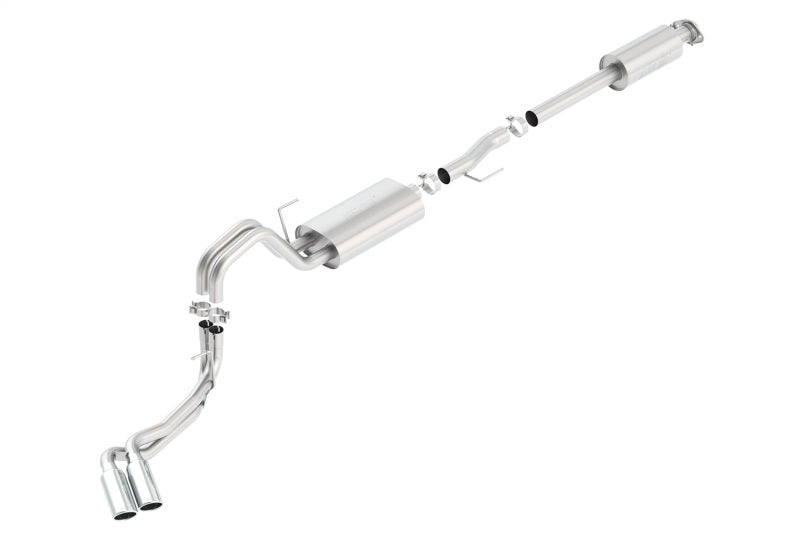 Borla Touring Cat-Back Exhaust System for Ford F-150 (2015-2020) 2.7L/3.5L EcoBoost and 5.0L V8 - Side Exit