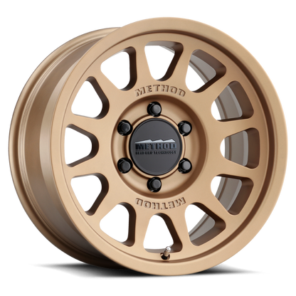 Method Wheels MR703 17x8.5 inch Bronze Bead Grip® Off-Road Wheel with 6x135 Bolt Pattern