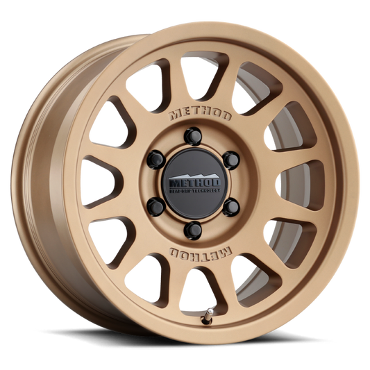 Method Wheels MR703 17x8.5 inch Bronze Bead Grip® Off-Road Wheel with 6x135 Bolt Pattern