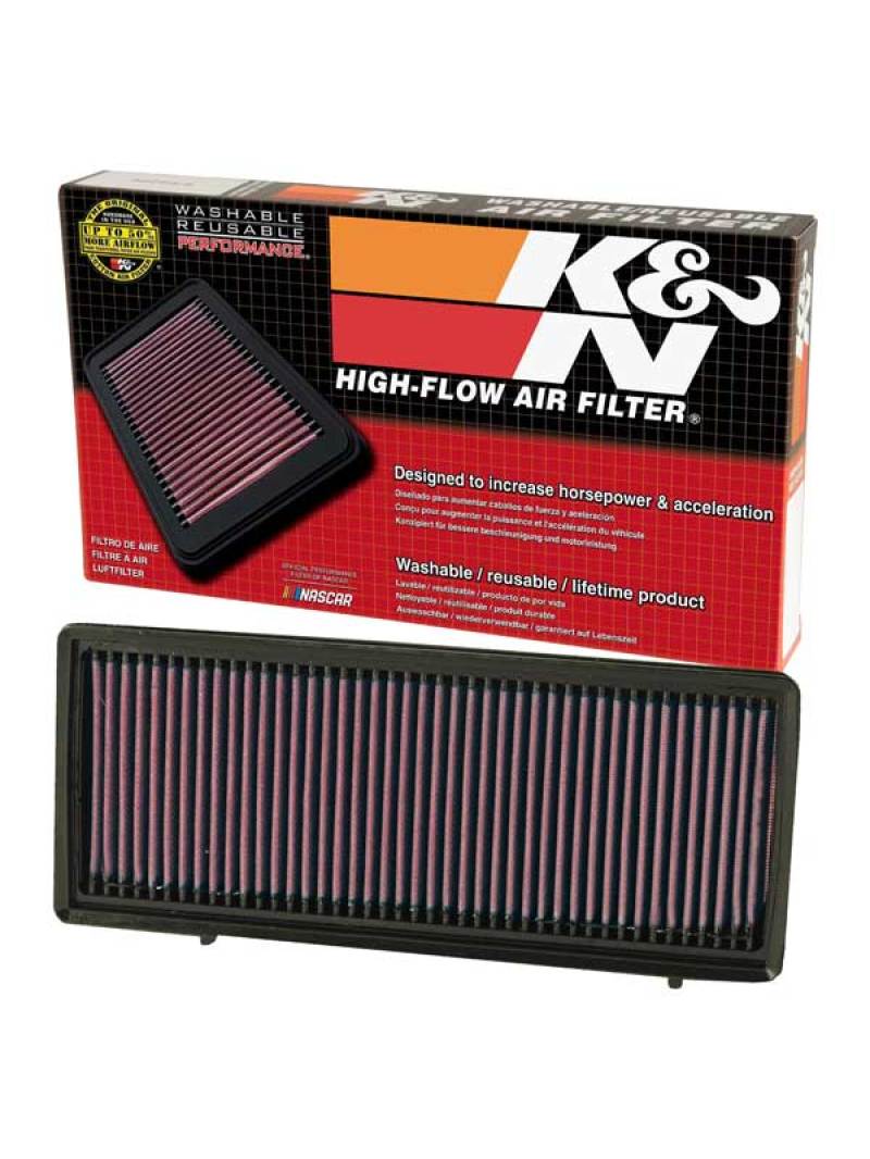 K&N Engineering 33-2374 High-Flow Drop-In Air Filter for Nissan Altima 2.5L-4L (2007-2013)