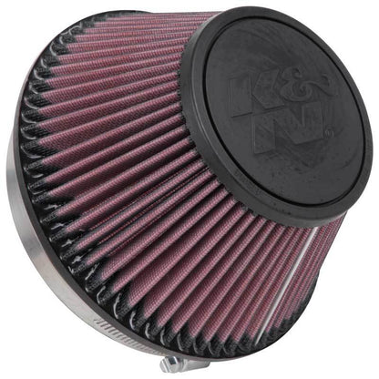 K&N Engineering RU-4600 Universal 6-Inch Flanged Air Filter for Automotive and Equipment Applications