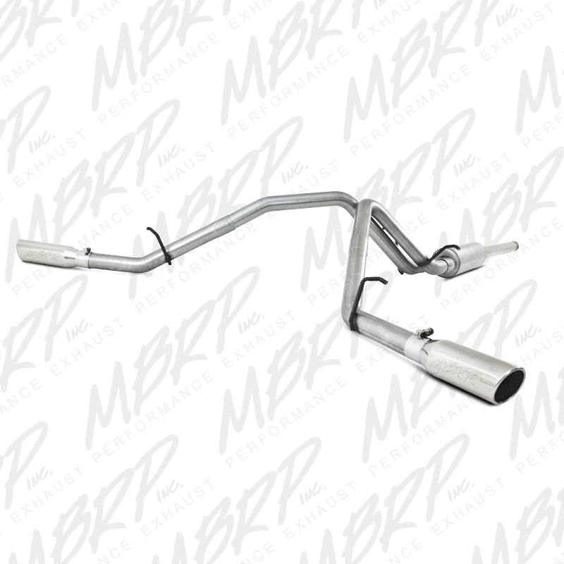 MBRP Armor Lite Series Cat Back Exhaust System for Chevrolet Silverado 1500 and GMC Sierra 1500