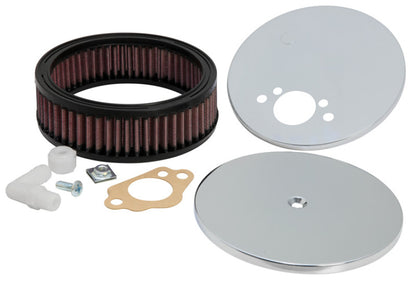 K&N Engineering Custom Round Racing Air Filter Assembly - 5.875 Inch Outer Diameter