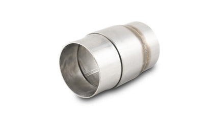 Vibrant Performance Welded Double Slip Joint Adapter for 2.25-inch OD Tubing - 304 Stainless Steel