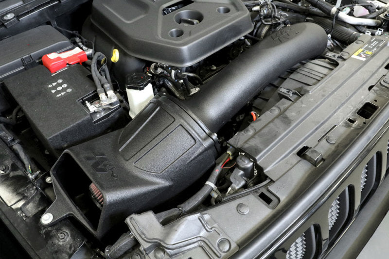 K&N Engineering 57-1580 Cold Air Intake System for 2019-2021 Jeep Wrangler JL 2.0L Turbo
