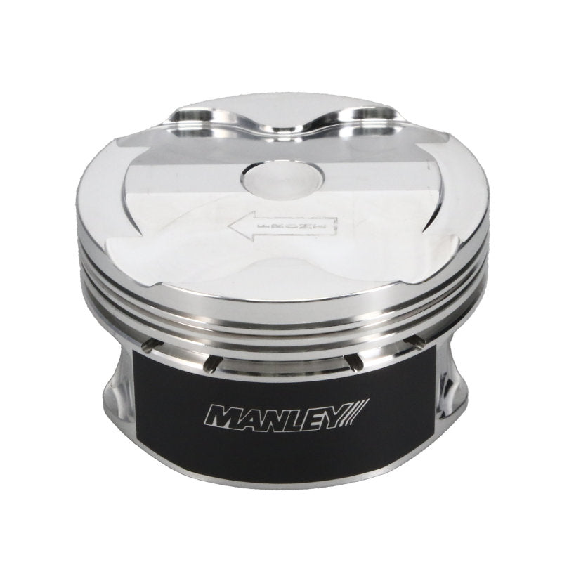 Manley Performance Ford Coyote 5.0L 6.75cc Dish Pistons with 3.700in Bore and 12:1 Compression Ratio