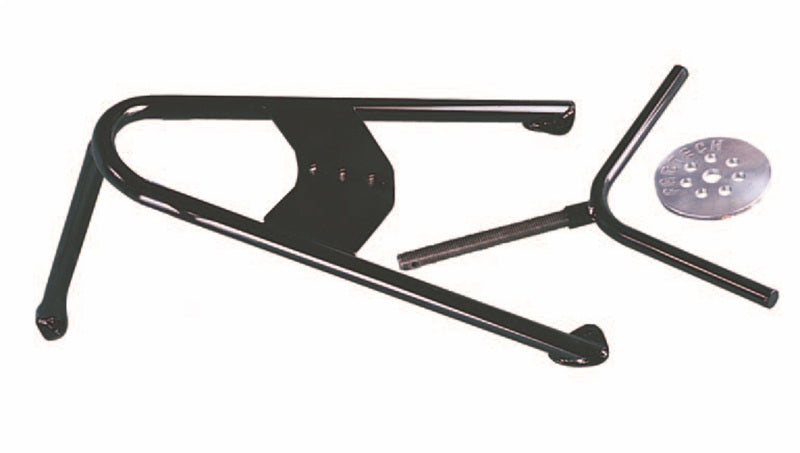 Fabtech Universal Spare Tire Angled Mount - Black (Part Number FTT10002BK)