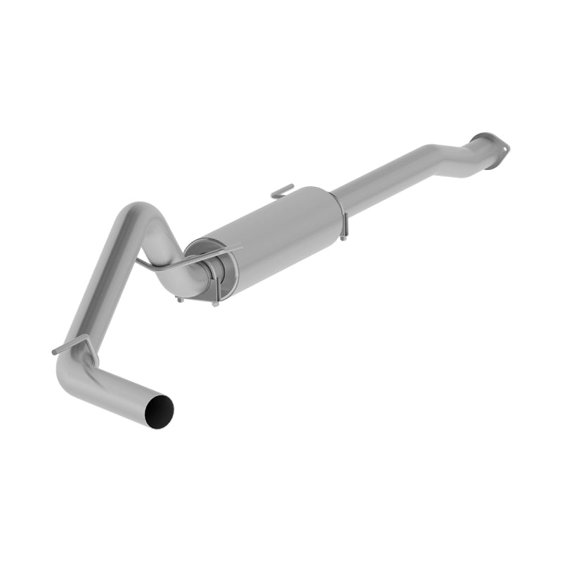 MBRP Armor Lite Series Cat Back Exhaust System for Toyota Tacoma 2016-2019, 3 Inch Single Side Exit, Aluminized Steel