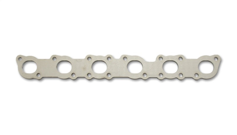 Vibrant T304 Stainless Steel Exhaust Manifold Flange for Nissan RB25 and RB26 – 3/8 Inch Thick