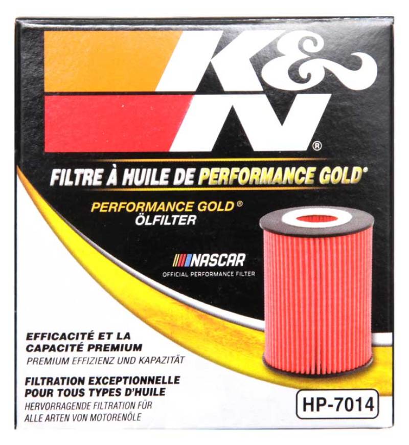 K&N Engineering HP-7014 Cartridge Oil Filter for BMW 3.0L Engines