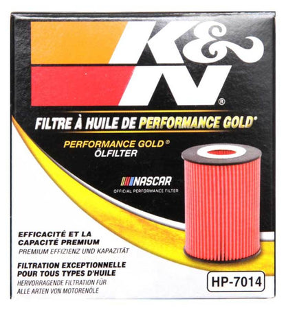 K&N Engineering HP-7014 Cartridge Oil Filter for BMW 3.0L Engines