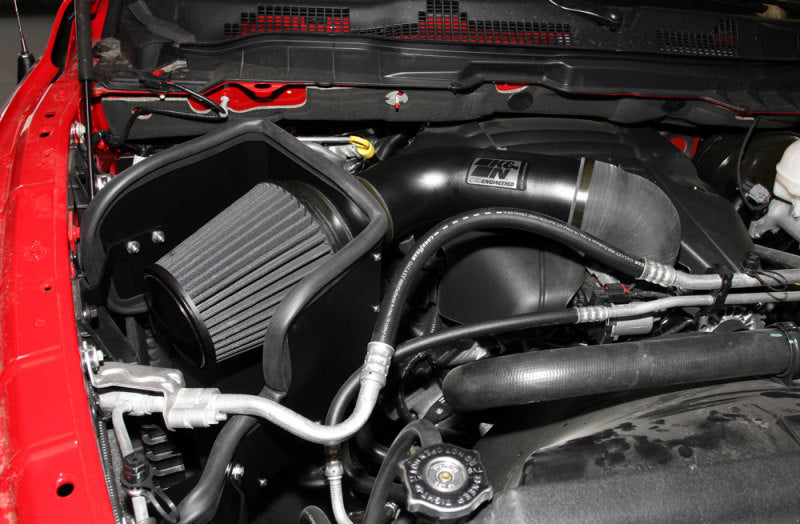 K&N Engineering 71-1561 Black Performance Intake Kit for Dodge Ram 1500 and Ram 2500 5.7L V8
