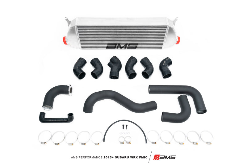 AMS Performance 2015+ Subaru WRX FA20 Front Mount Intercooler Kit Without Bumper Beam