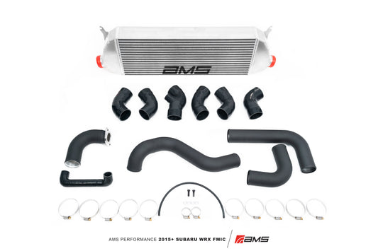 AMS Performance 2015+ Subaru WRX FA20 Front Mount Intercooler Kit Without Bumper Beam