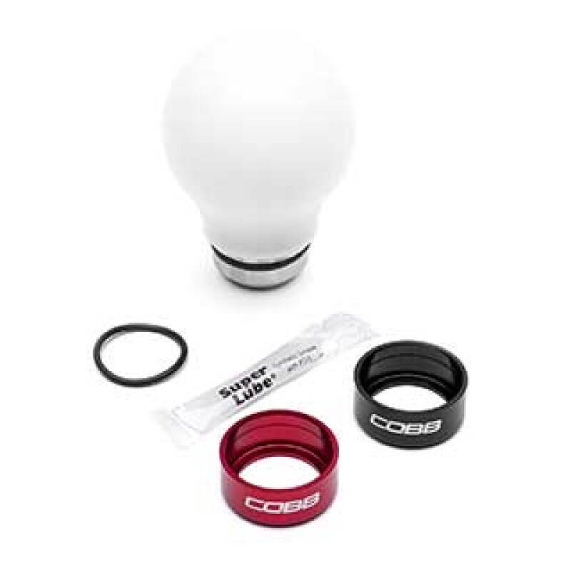 Cobb 2022+ Honda Civic Type R 6-Speed Short Weighted Shift Knob - White