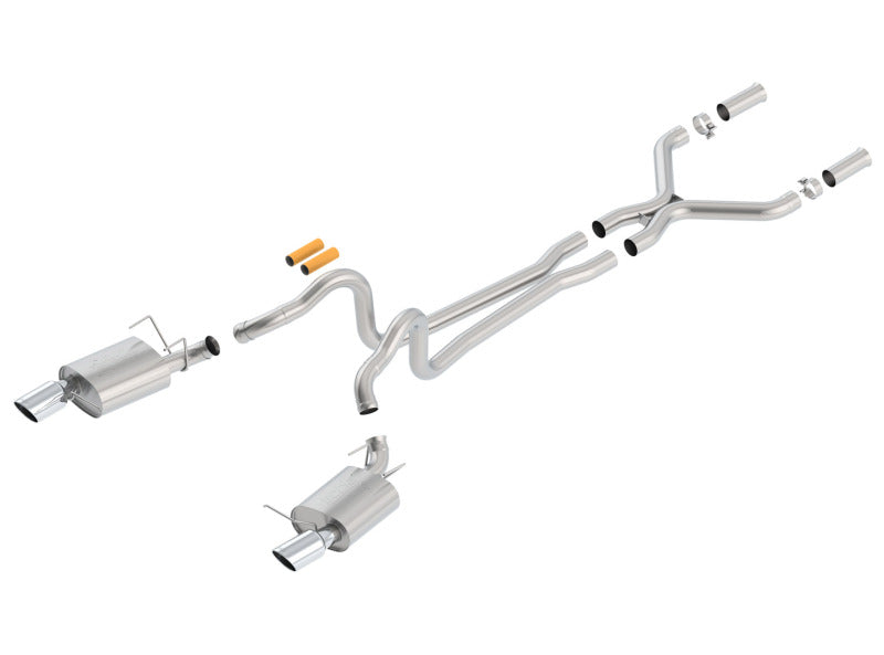 Borla ATAK Cat-Back Exhaust System for 2013-2014 Ford Mustang GT and Boss 302 5.0L V8 RWD